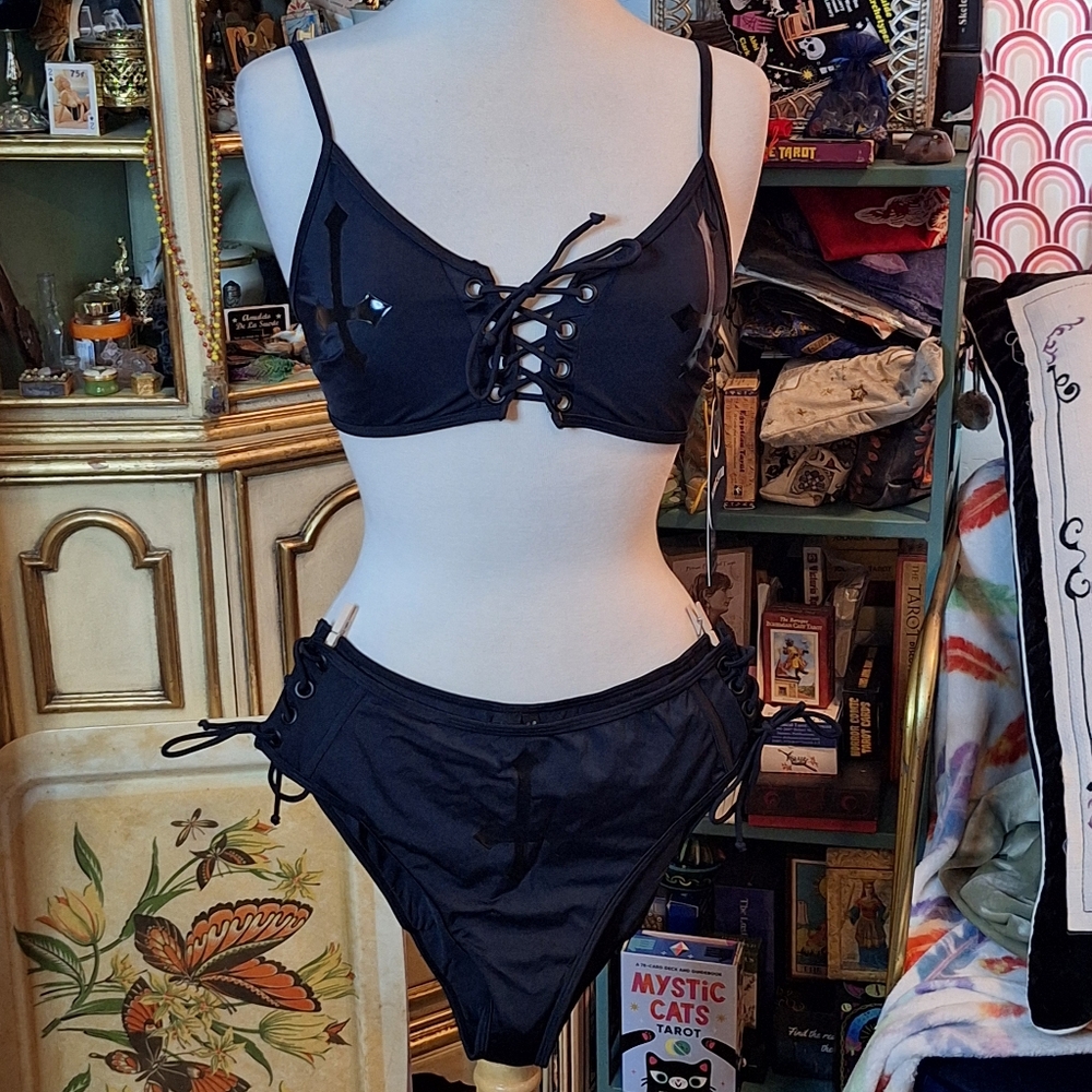 Killstar Black Bikini Swimwear Bold Style